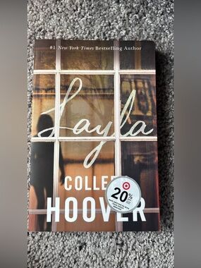 'Layla' Paperback Book by Colleen Hoover - Brown/Tan Cover